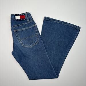 Vintage Y2K Tommy Hilfiger Tommy Girl Flare Leg Jeans